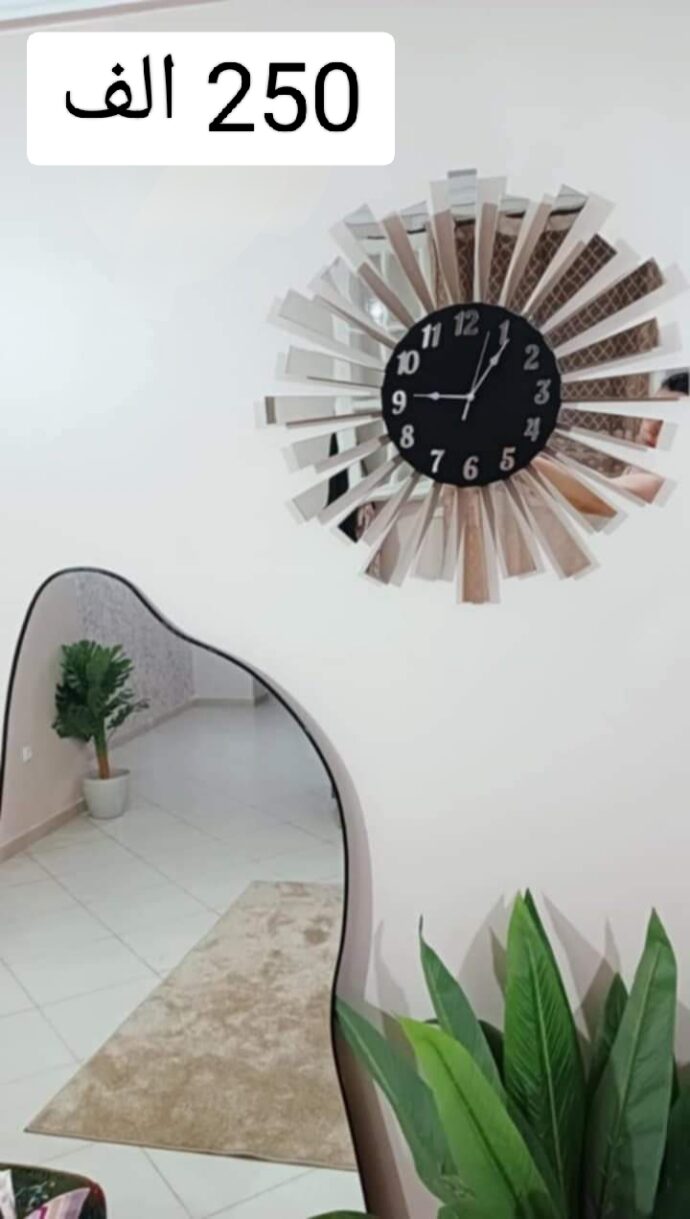 Horloge papillon argenté - Image 3