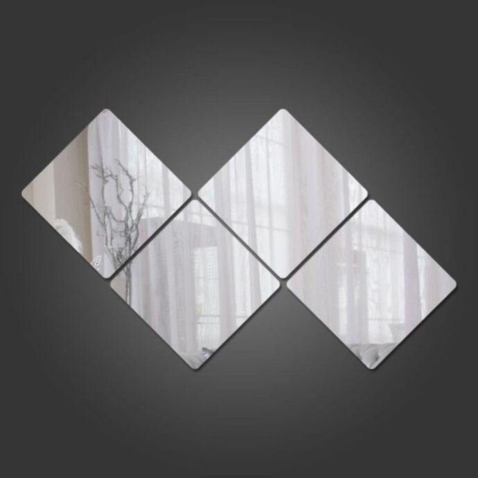مرآة المربعات (3قطع)+واحدة مجانا - Image 7