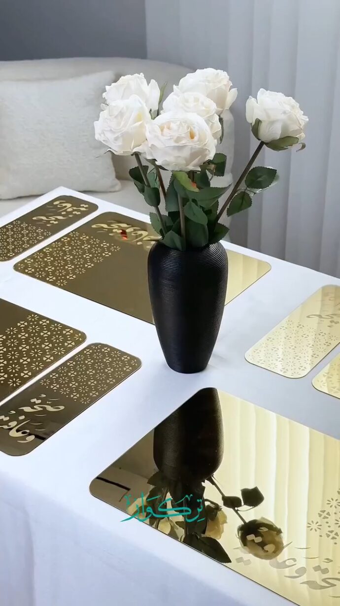 قاعدة الصحون وملاعق 4 قطع (4قاعدة ملاعق و4 قاعدة الصحون) - Image 5